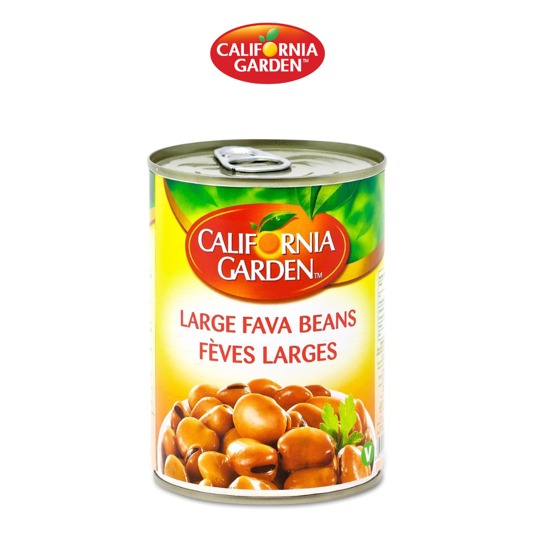 California Garden Large Fava Beans 400g