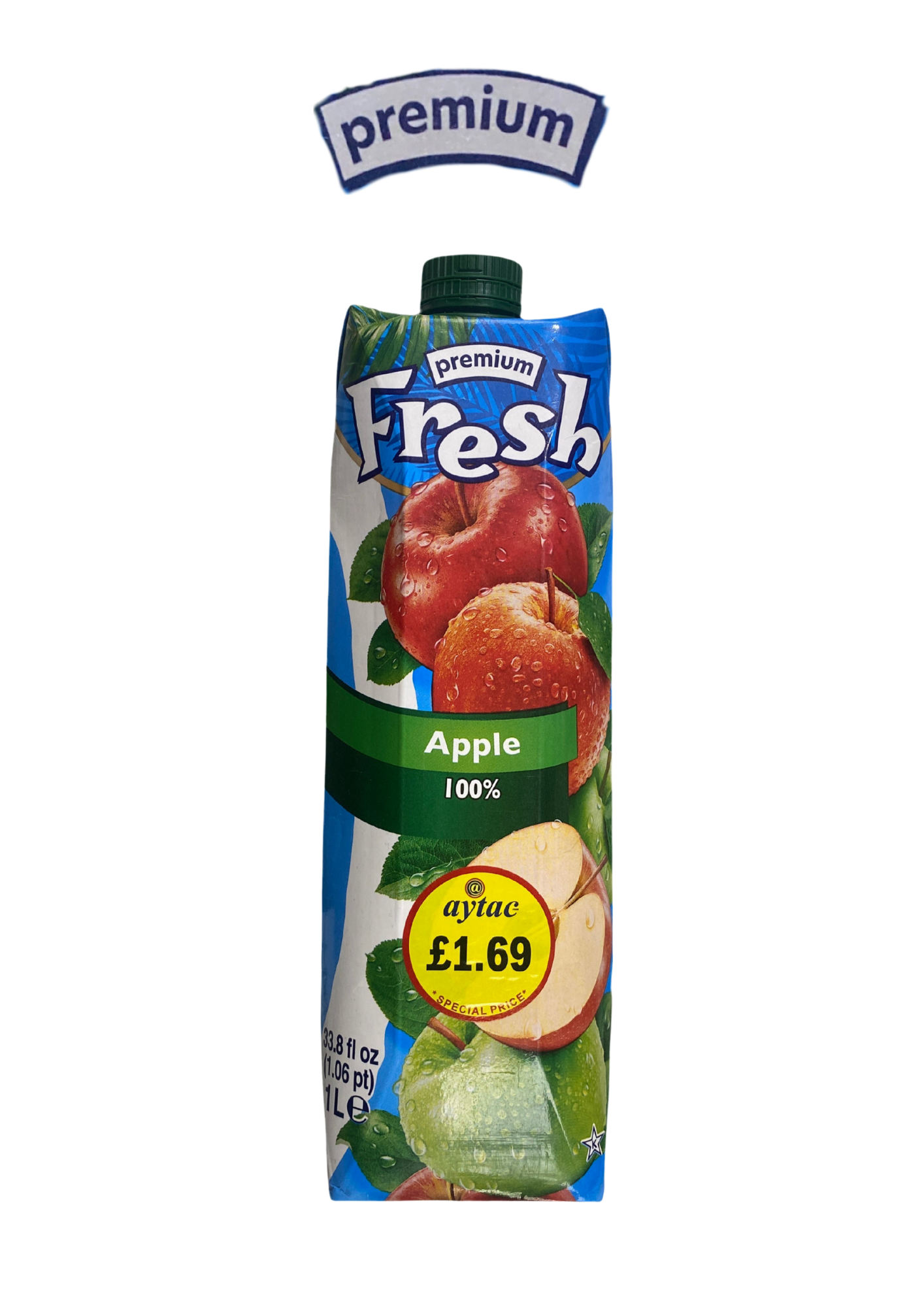 Premium Fresh  100% Apple Juice – 1 L