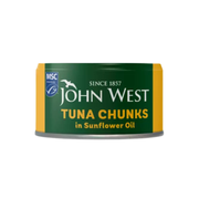 John West Tuna Chunks in Sunflower Oil 125g