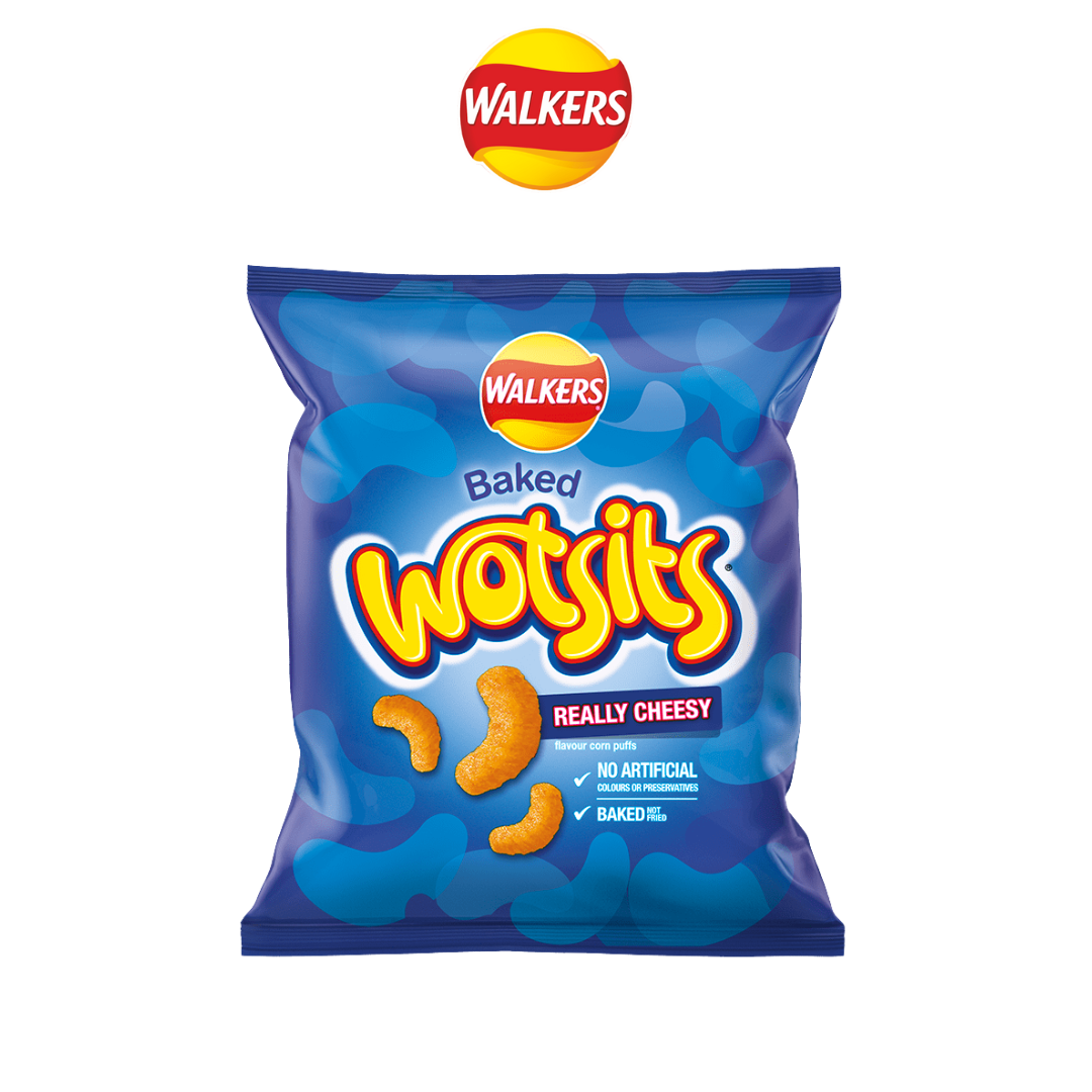 Walkers Wotsits Really Cheesy Snacks Crisps 60g