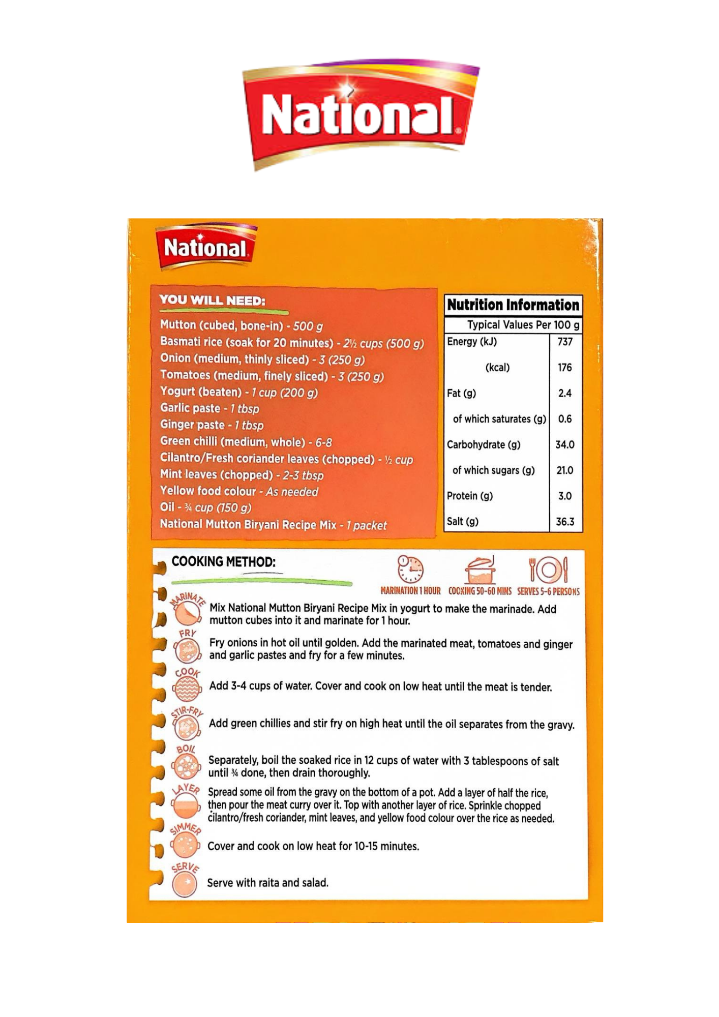 National Mutton Biryani