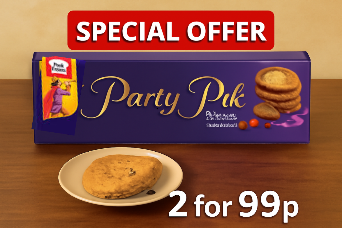 Party Pik Biscuits with Peanuts & Raisins 135g