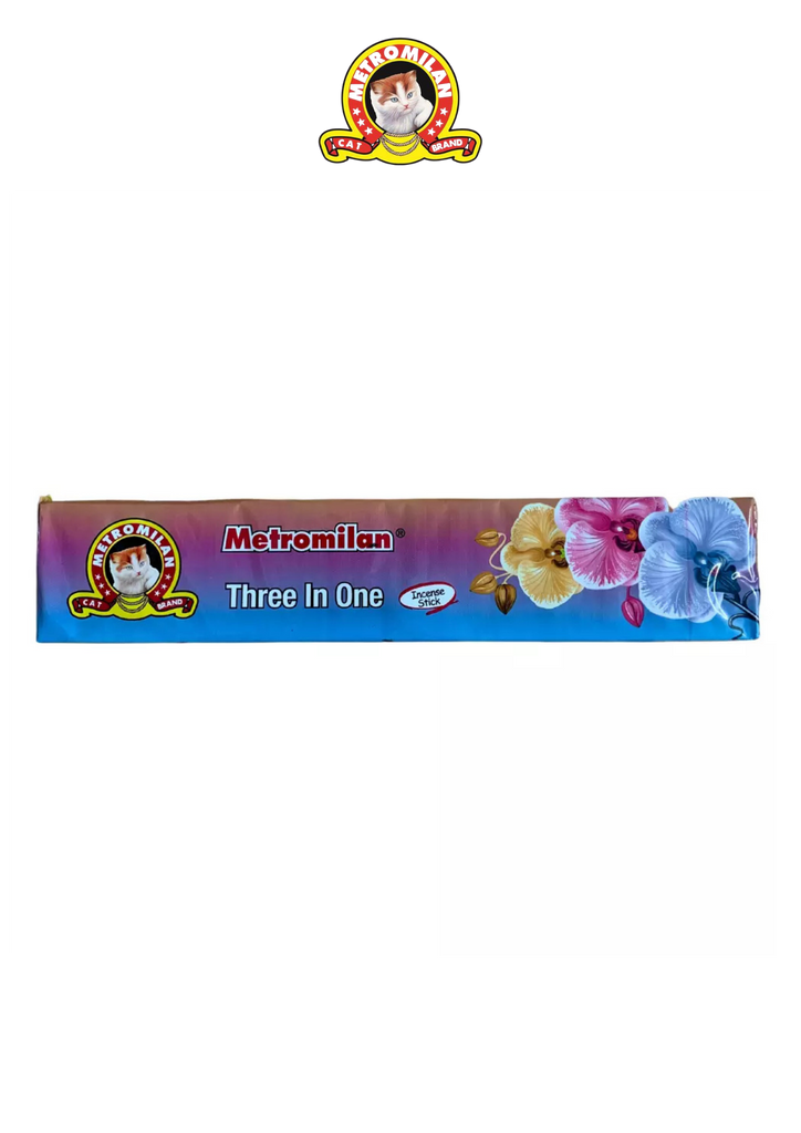 Metromilan Three in One Incense Sticks – 24 Sticks