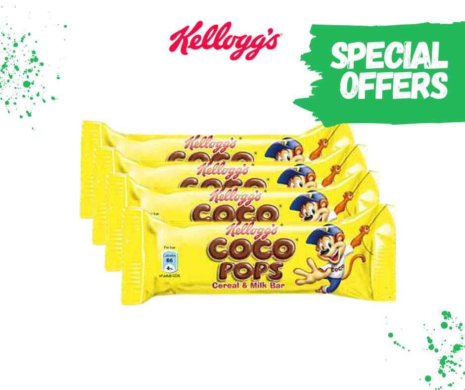 Kellogg’s Coco Pops Snack Bar (4 × 20 g)