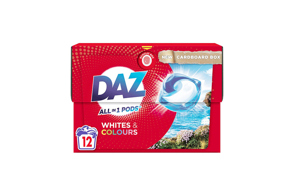 Daz Pods Whites & Colour x 12 pods