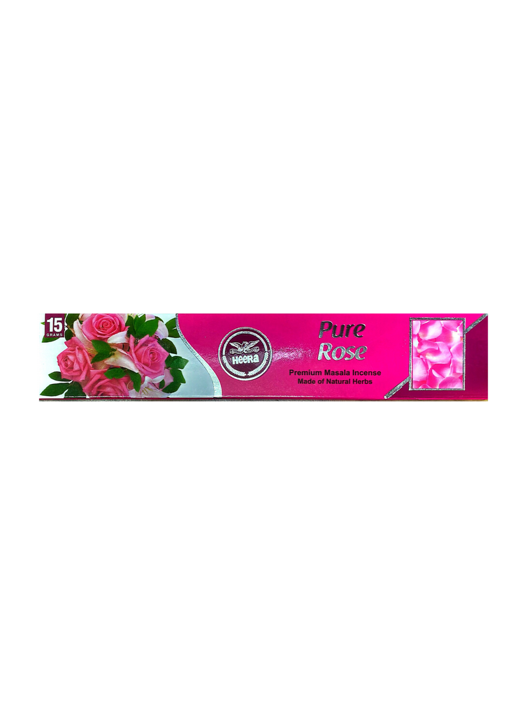 Heera Pure Rose Incense Sticks – 15g