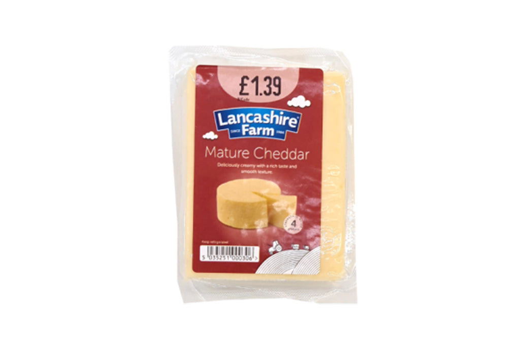 Lancashire Farm Mature Cheddar Cheese 145g