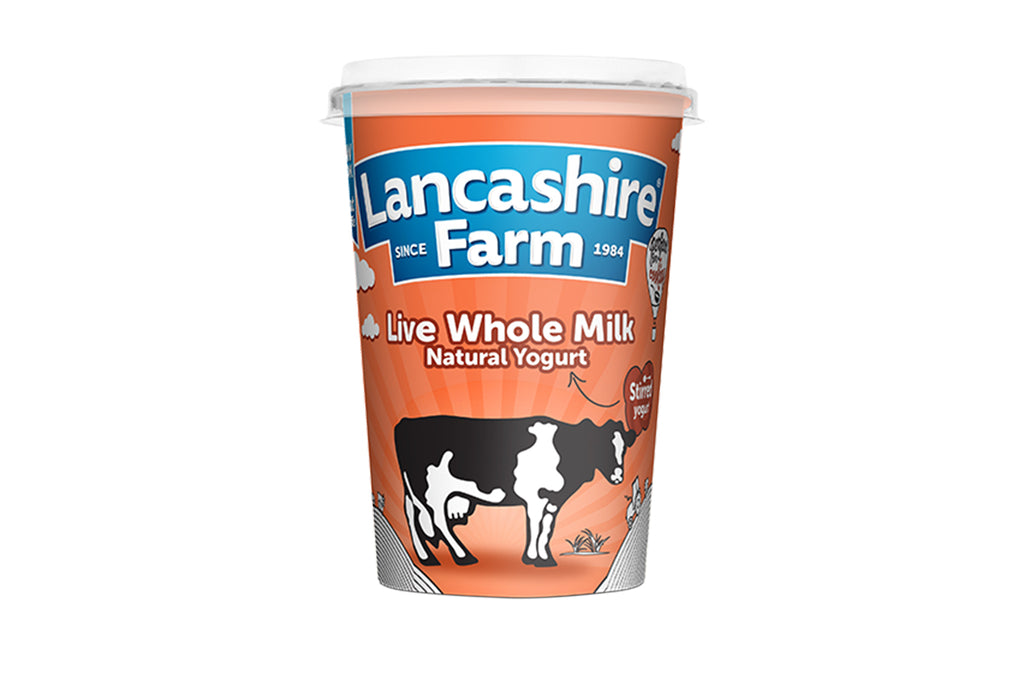 Lancashire Farm Live Whole Milk Yogurt 470g