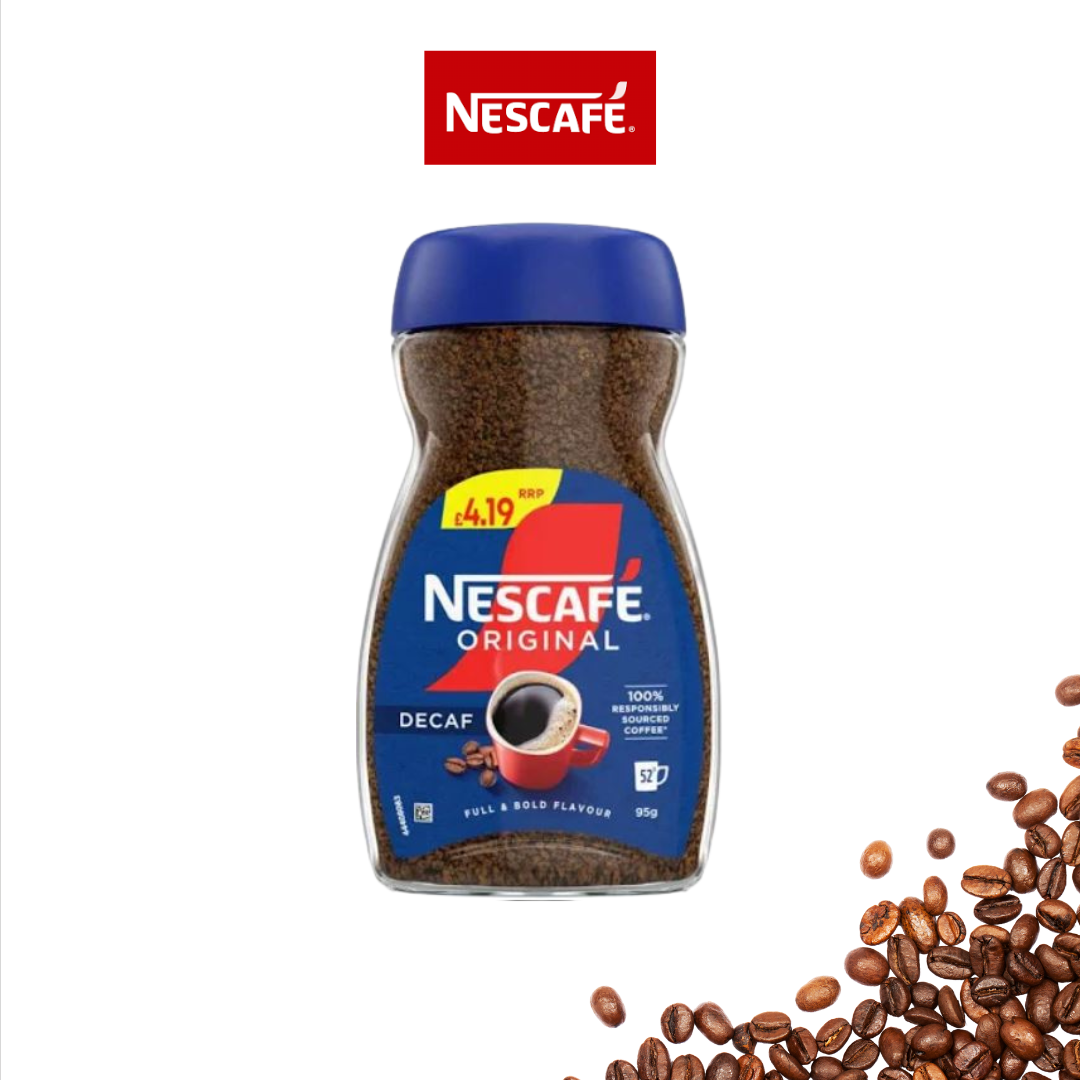 Nescafe Original Decaf coffee jar - watan superstore
