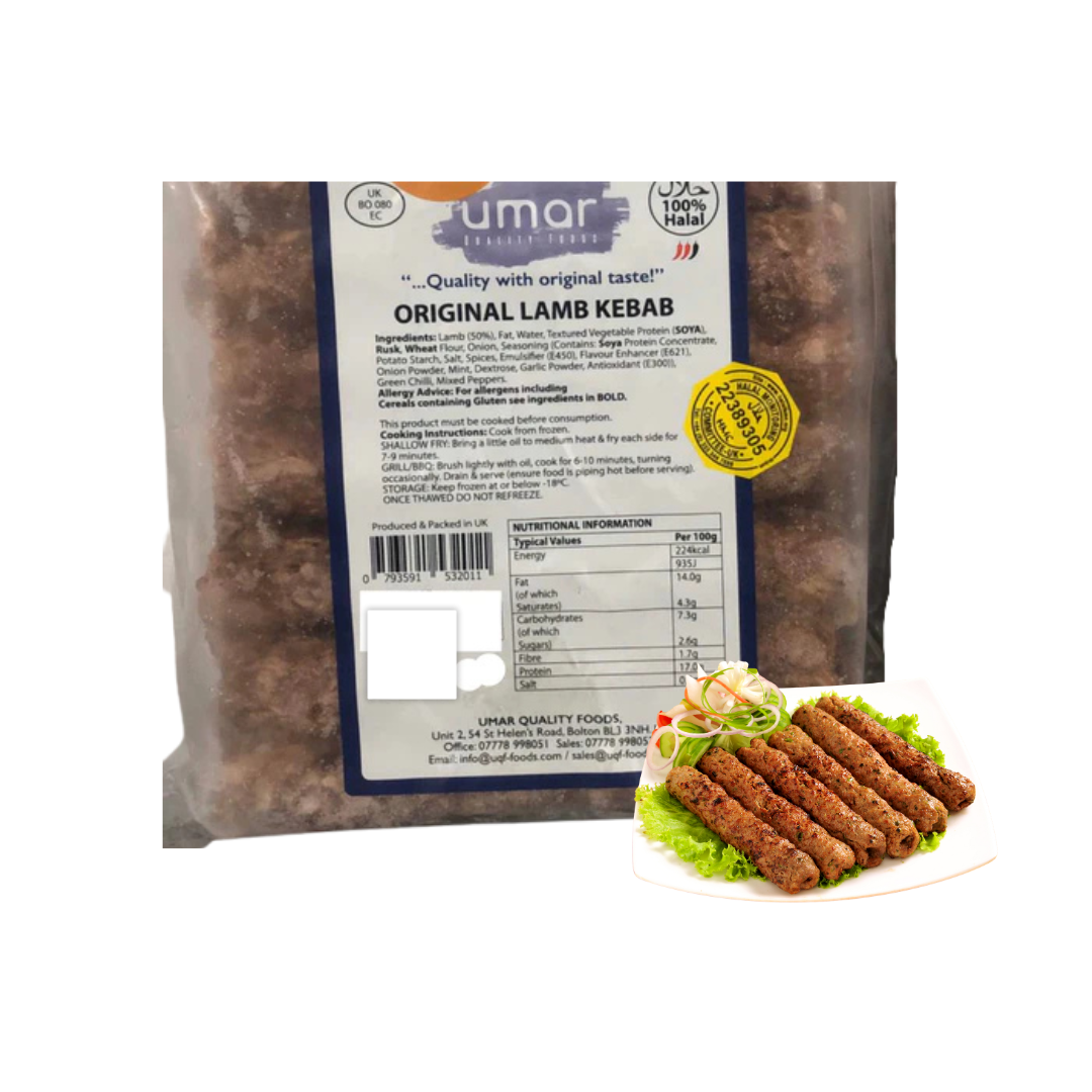 Umar Original Lamb Kebab 650g