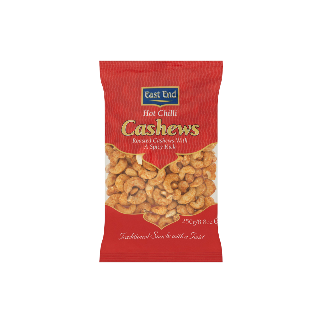 East End Hot Chilli Cashews 250g