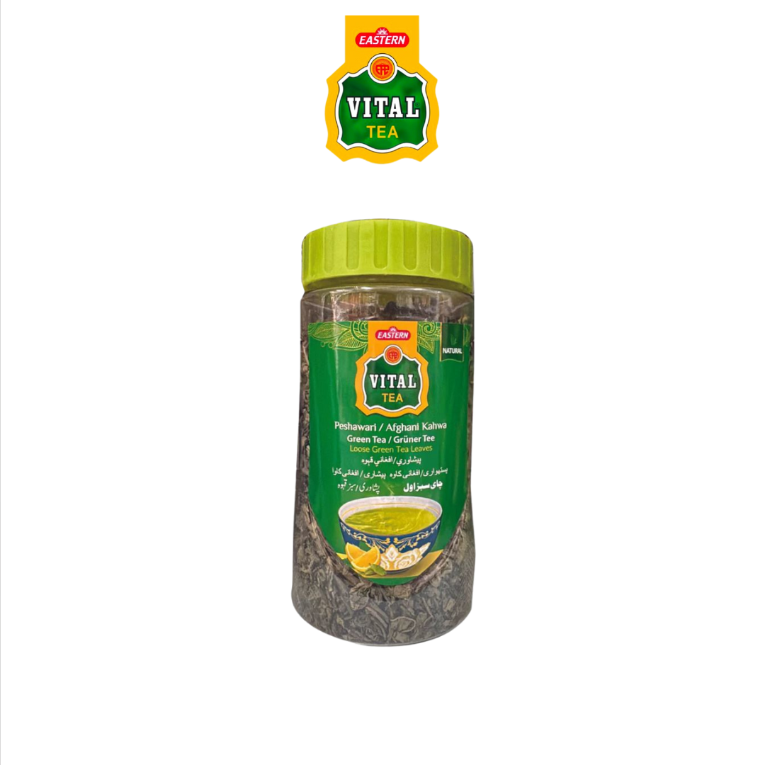 Vital tea Peshawari Afghani kahwa green tea loses green tea leaves 220g