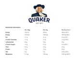 Quaker Oat So Simple Original Porridge Sachets  6 x 27g