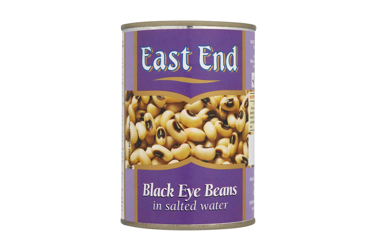 East End Tin Food - East End Black Eye Beans Tin 400g