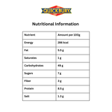 Quickbury Burger Buns Plain 6pk