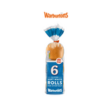 Warburtons Sliced White Rolls