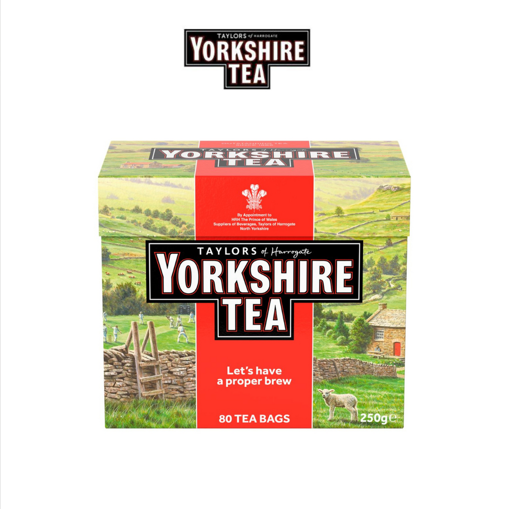 Taylors of Harrogate Yorkshire Tea – 80 Tea Bags (125g)
