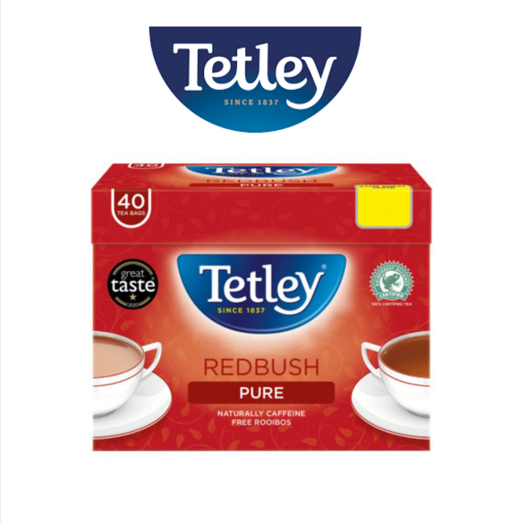 Tetley Pure Red Bush – 40 Tea Bags