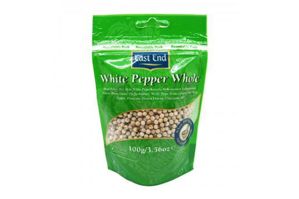 East End White Pepper Whole 100g